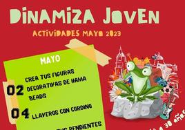 Cartel de 'Dinamiza Joven'