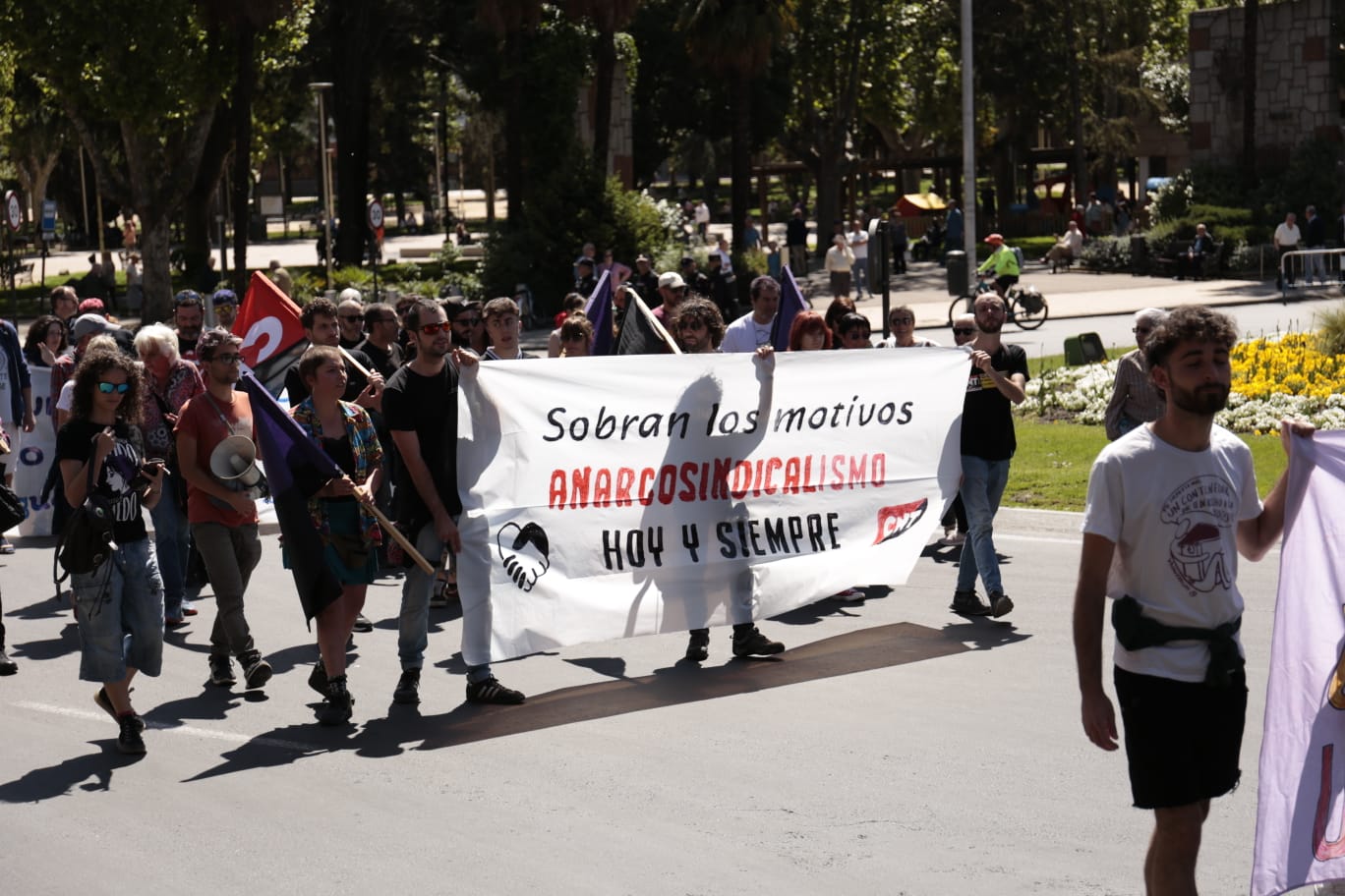 Marcha por el Día Internacional de los Trabajadores en Salamanca
