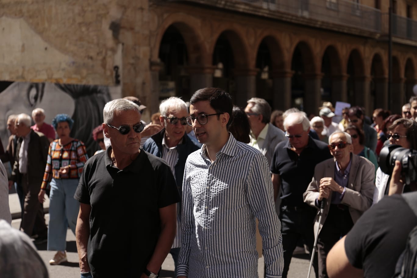 Marcha por el Día Internacional de los Trabajadores en Salamanca