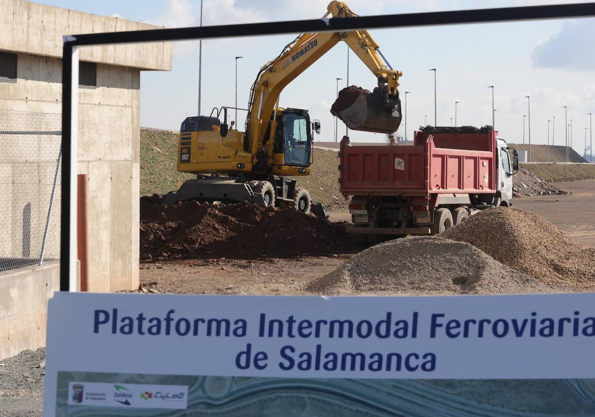 Salamanca inicia los trabajos para construir la Plataforma Intermodal Ferroviaria del Puerto Seco