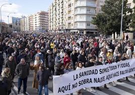 Imagen de la Marea Blanca del pasado 29 de enero.