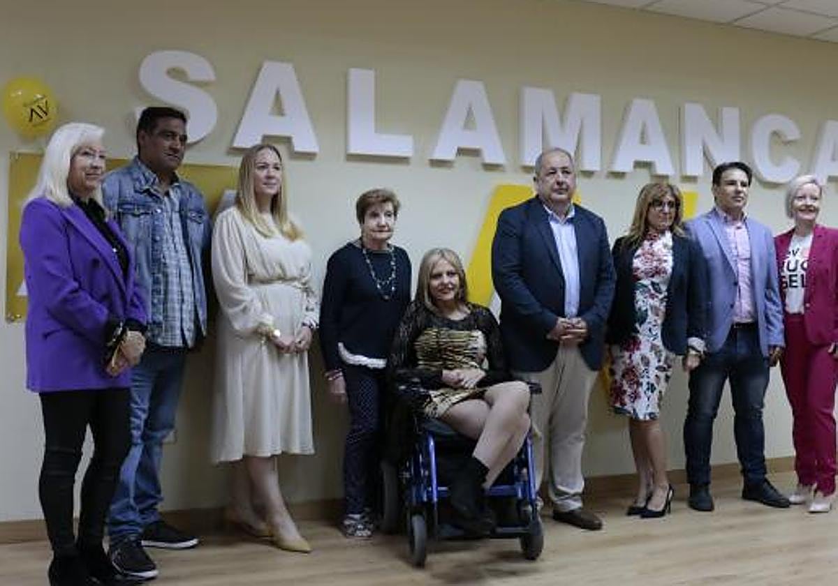 Presentación de la candidatura de Salamanca Valiente para las Elecciones Municipales del 2023.