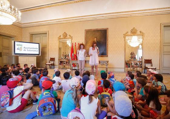 Participantes del programa 'Apúntate al verano' en el pasado 2019.