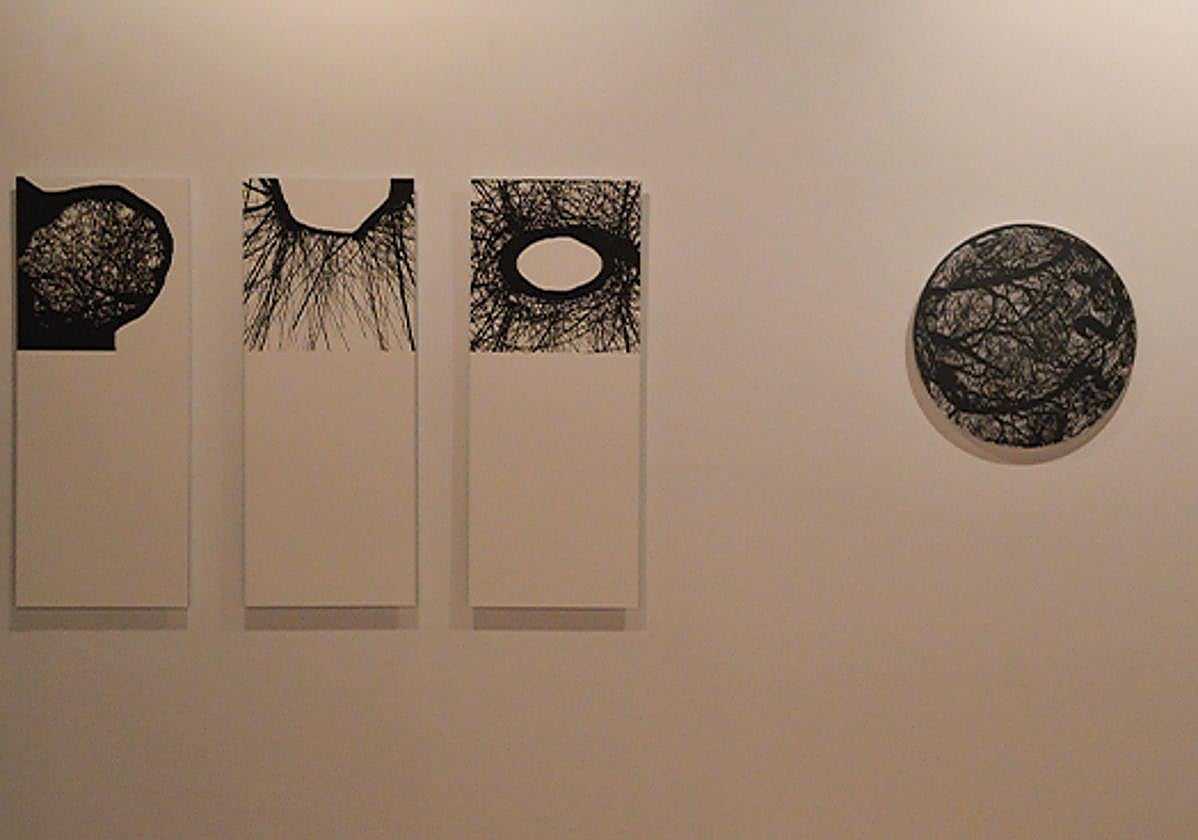 Obras de la exposición 'Caracteres esenciales'.