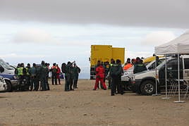 Operativo de búsqueda del montañero desaparecido en Béjar.
