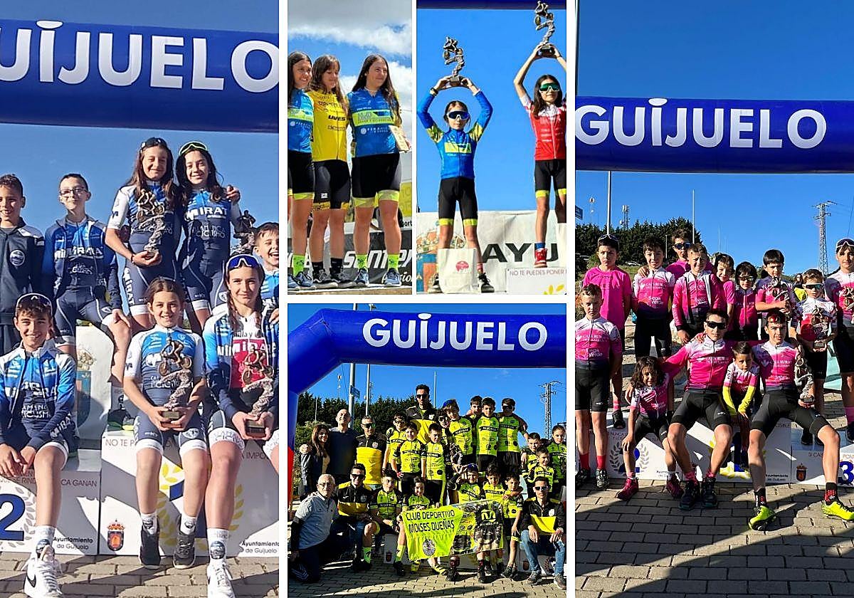 Corredores de las escuelas salmantinas en las pruebas disputadas este fin de semana.