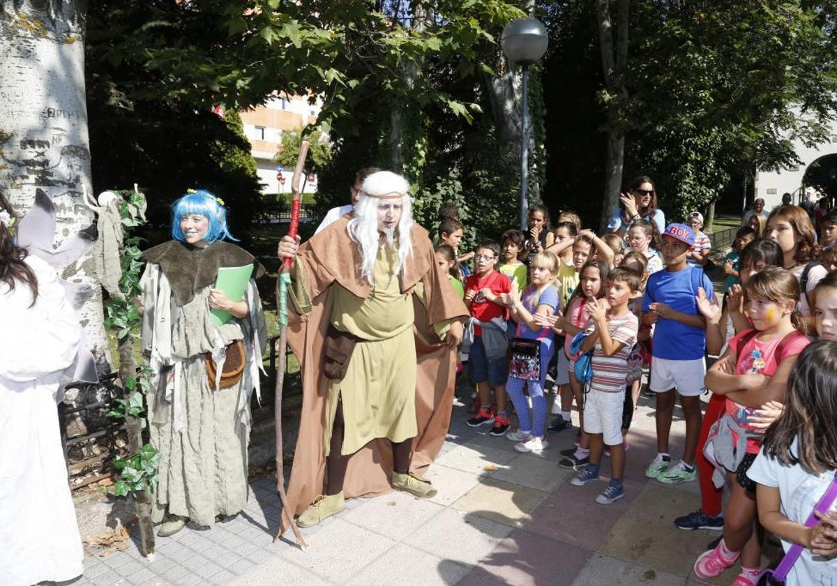 Una actividad para niños celebrada en Salamanca.
