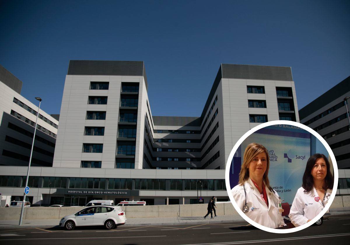 El Hospital de Salamanca y la Jefa de Estudios Atención Especializada, Lourdes Vázquez.