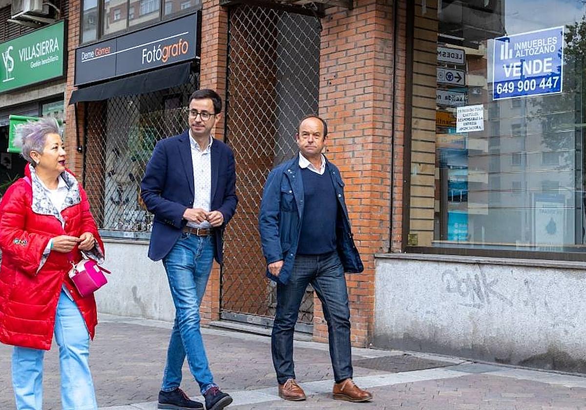 Gloria Guillén, José Luis Mateos y Jesús Herrero.