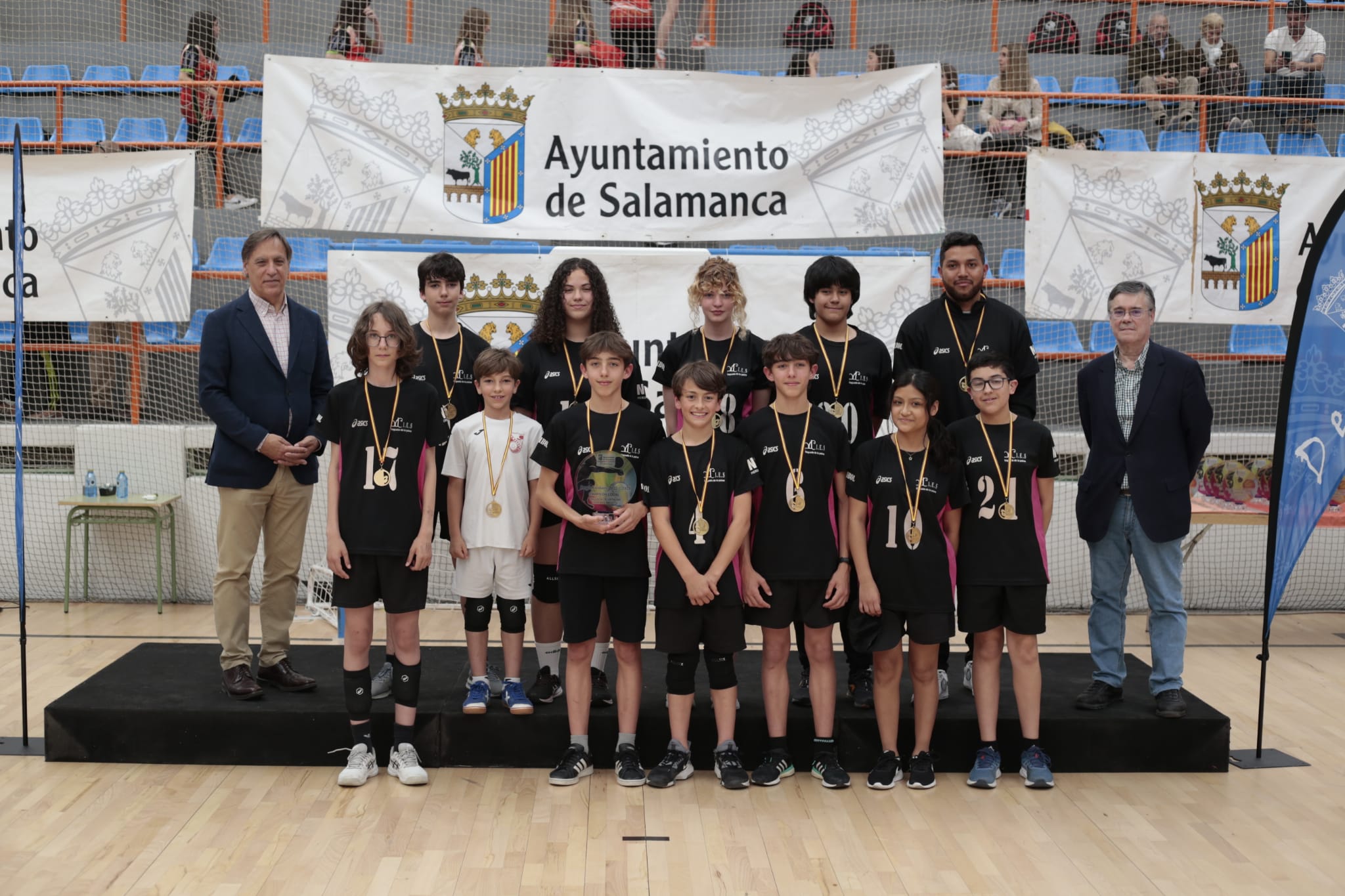 Fiesta final de los Juegos Escolares con la entrega de las medallas