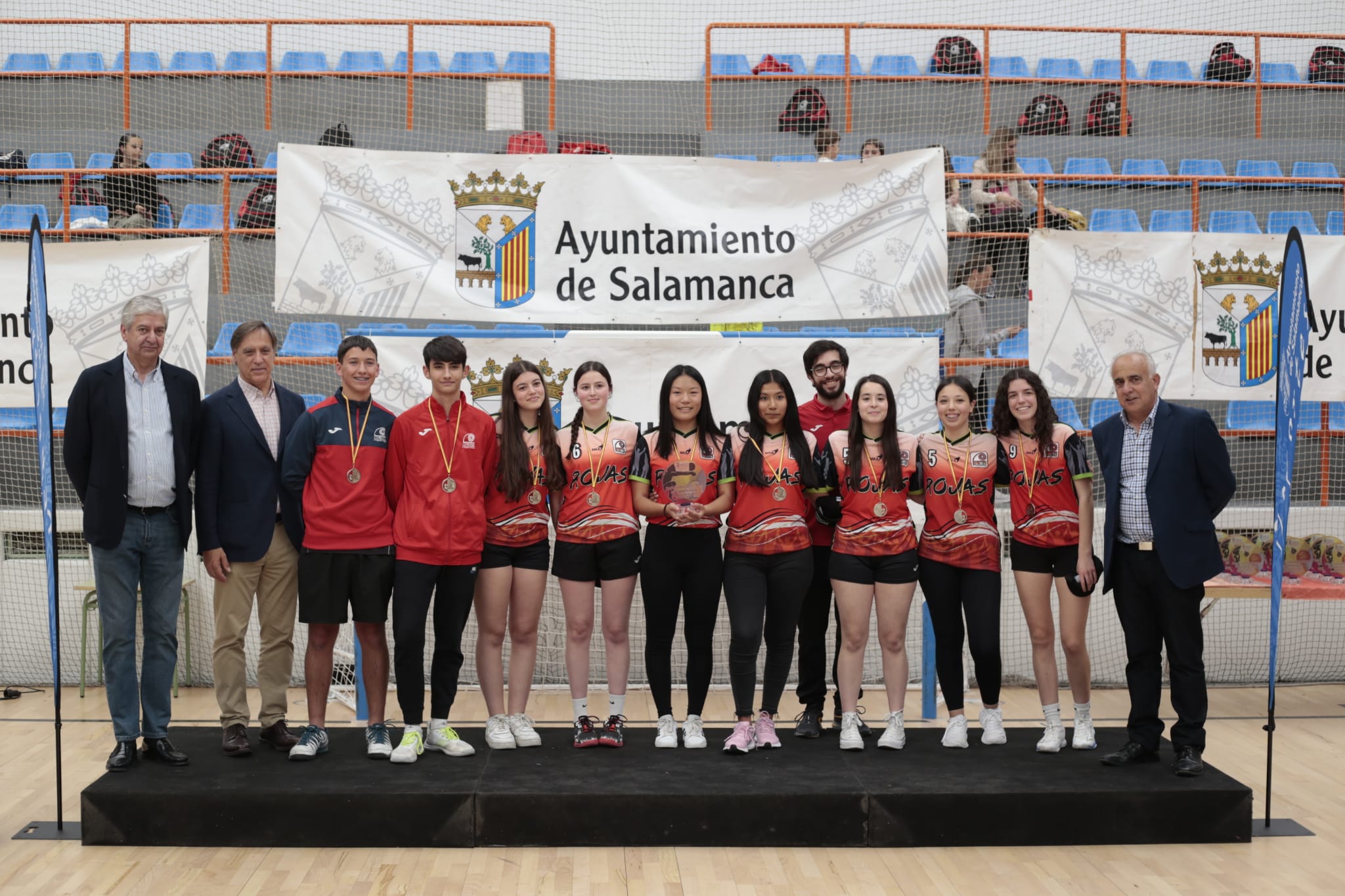 Fiesta final de los Juegos Escolares con la entrega de las medallas