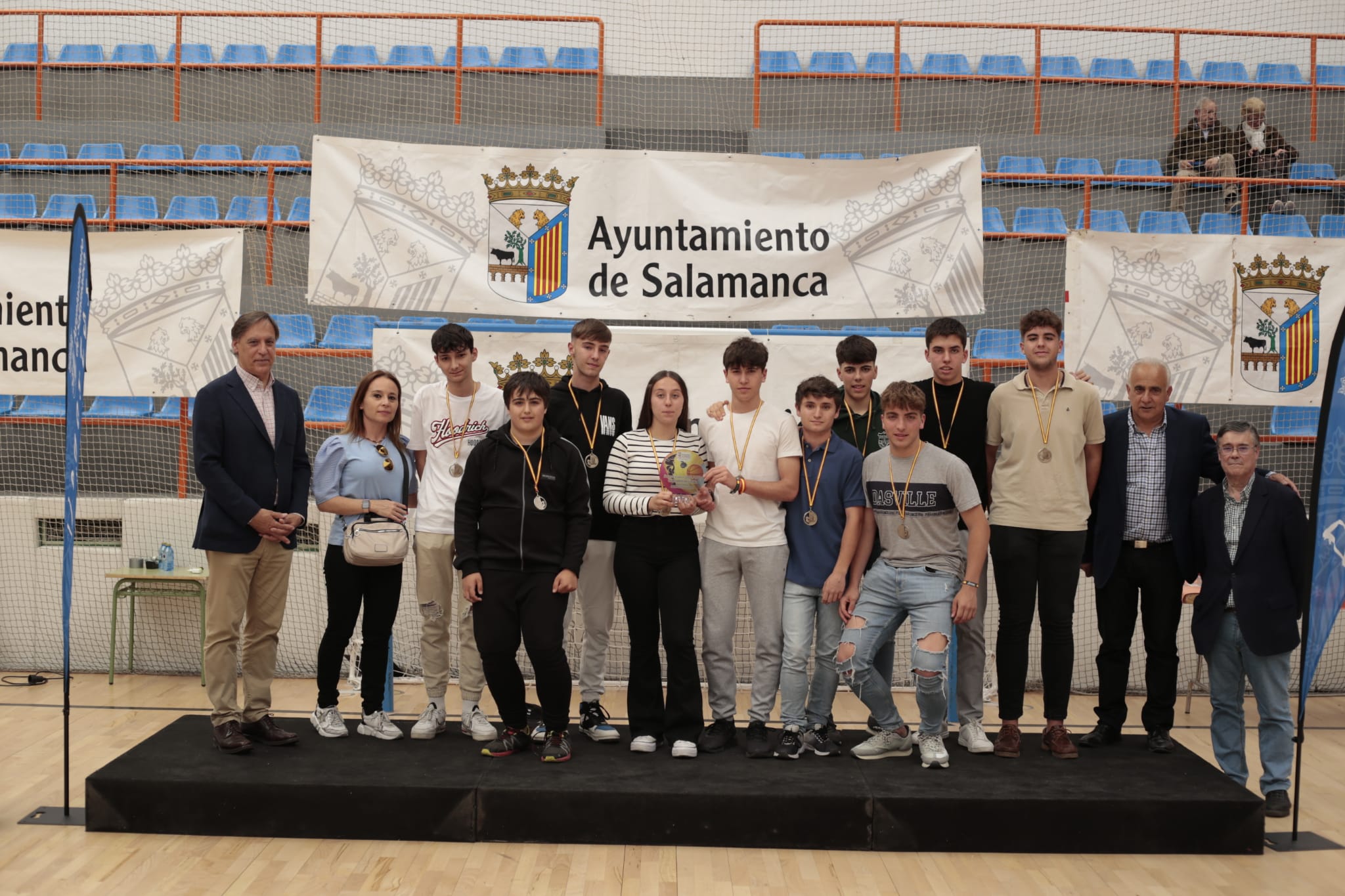 Fiesta final de los Juegos Escolares con la entrega de las medallas