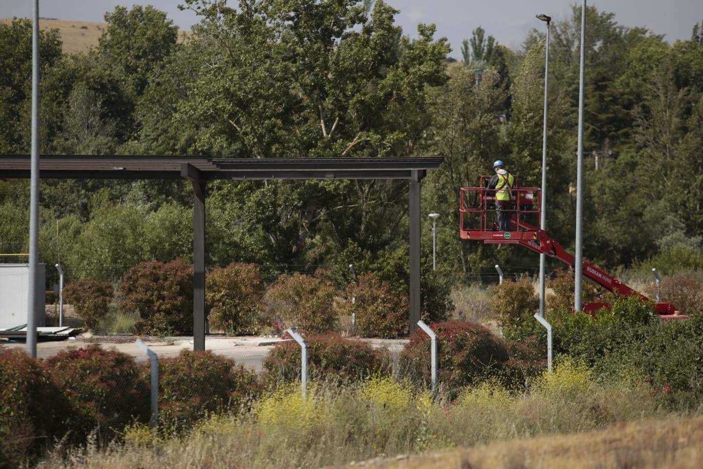El polémico parque de maquinaria junto al Tormes ya es historia
