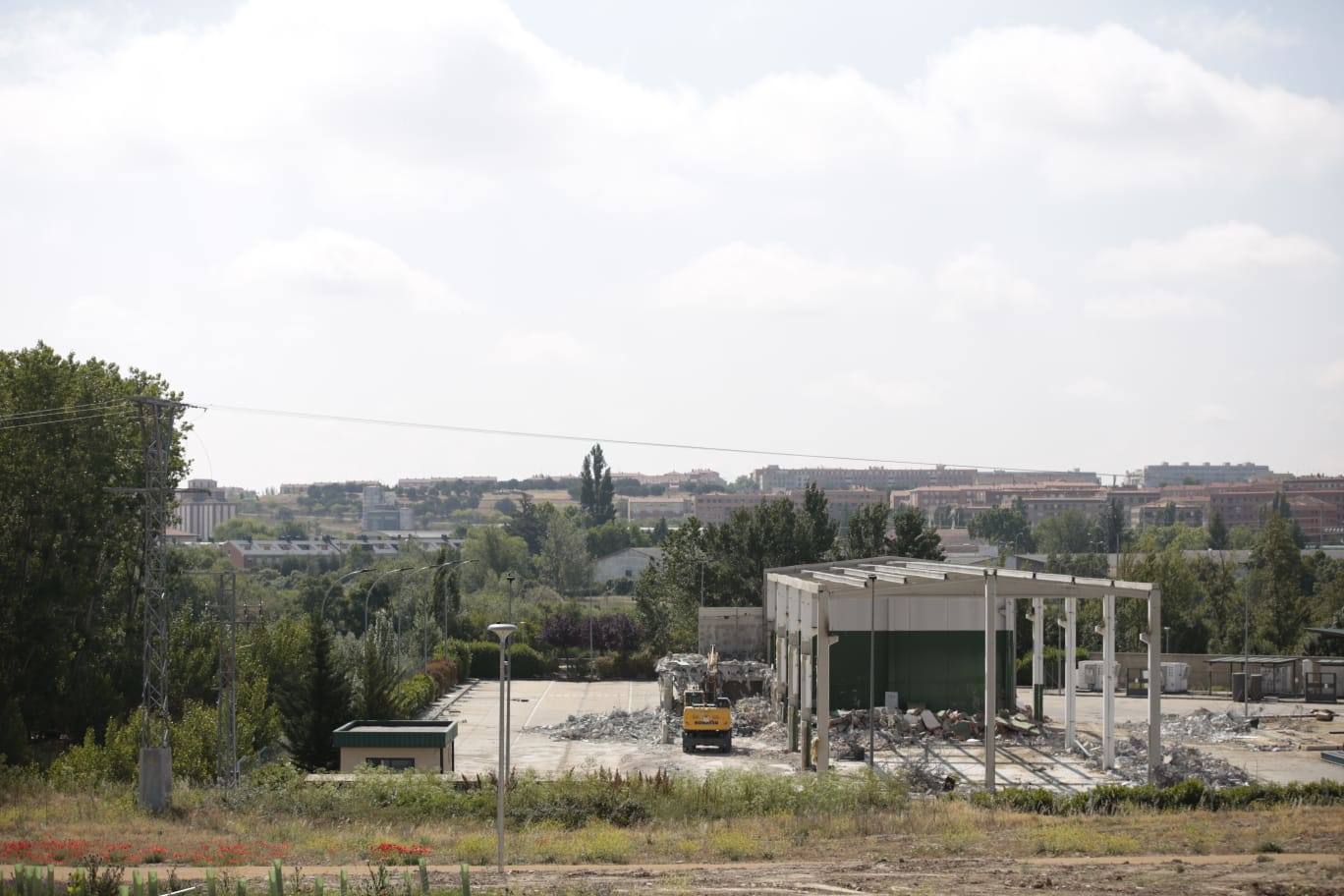 El polémico parque de maquinaria junto al Tormes ya es historia