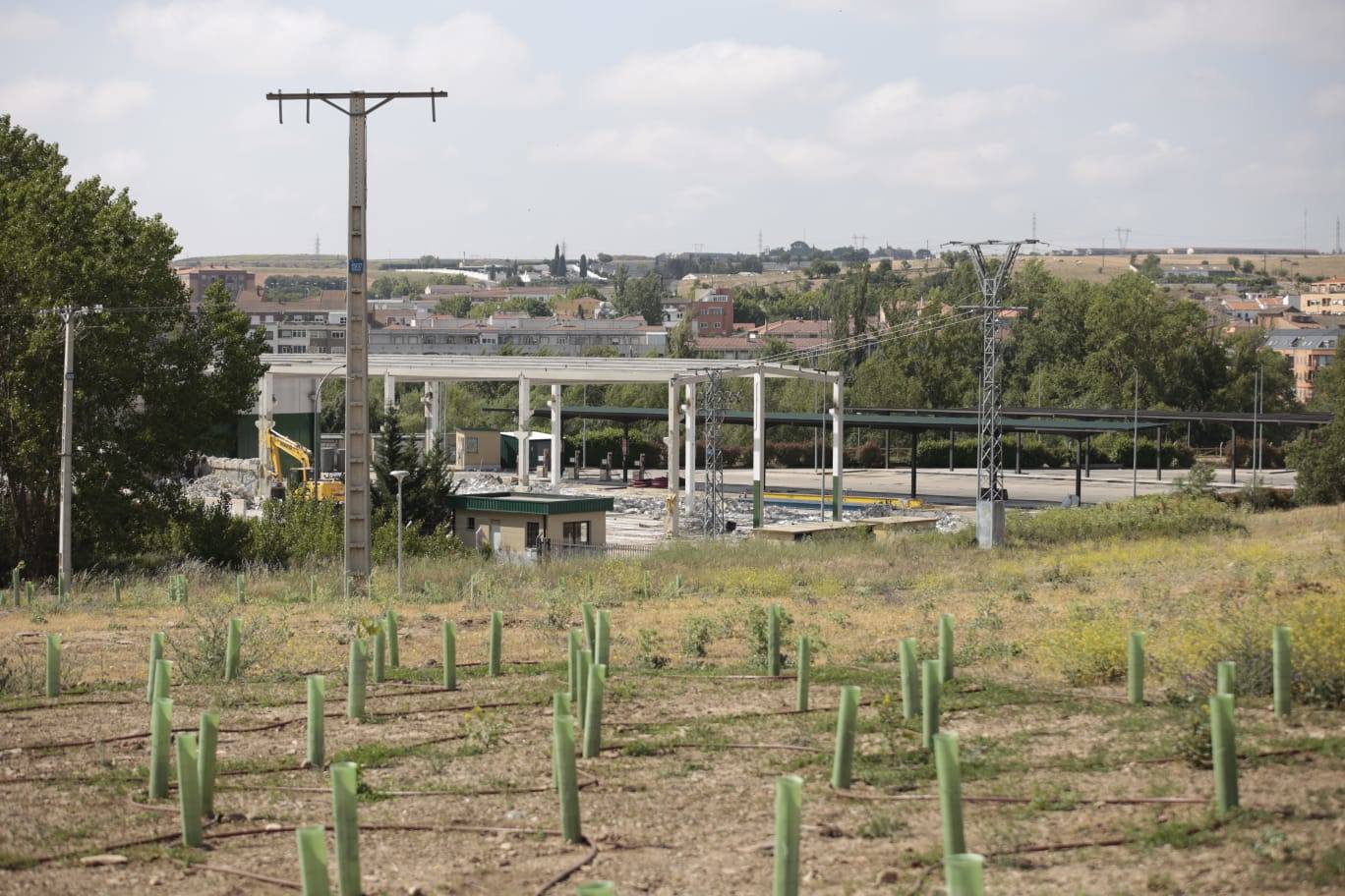 El polémico parque de maquinaria junto al Tormes ya es historia