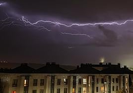 Aviso amarillo por riesgo de chubascos y tormentas en Salamanca
