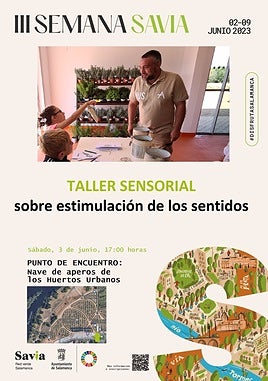 Los Huertos Urbanos acogerán un taller de estimulación de sentidos a través de las plantas