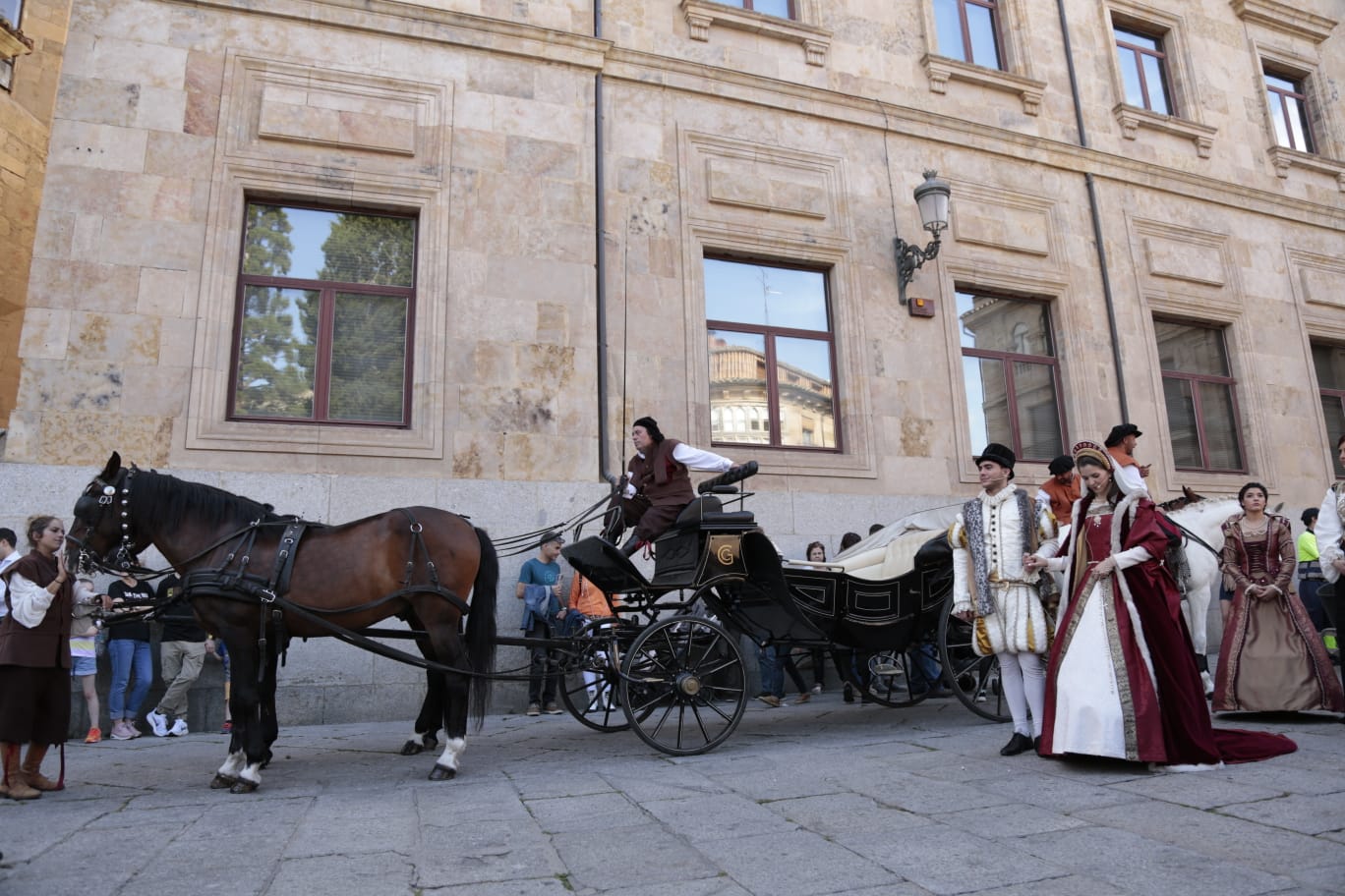 Salamanca se llena de personajes históricos en la tercera edición del Festival Siglo de Oro