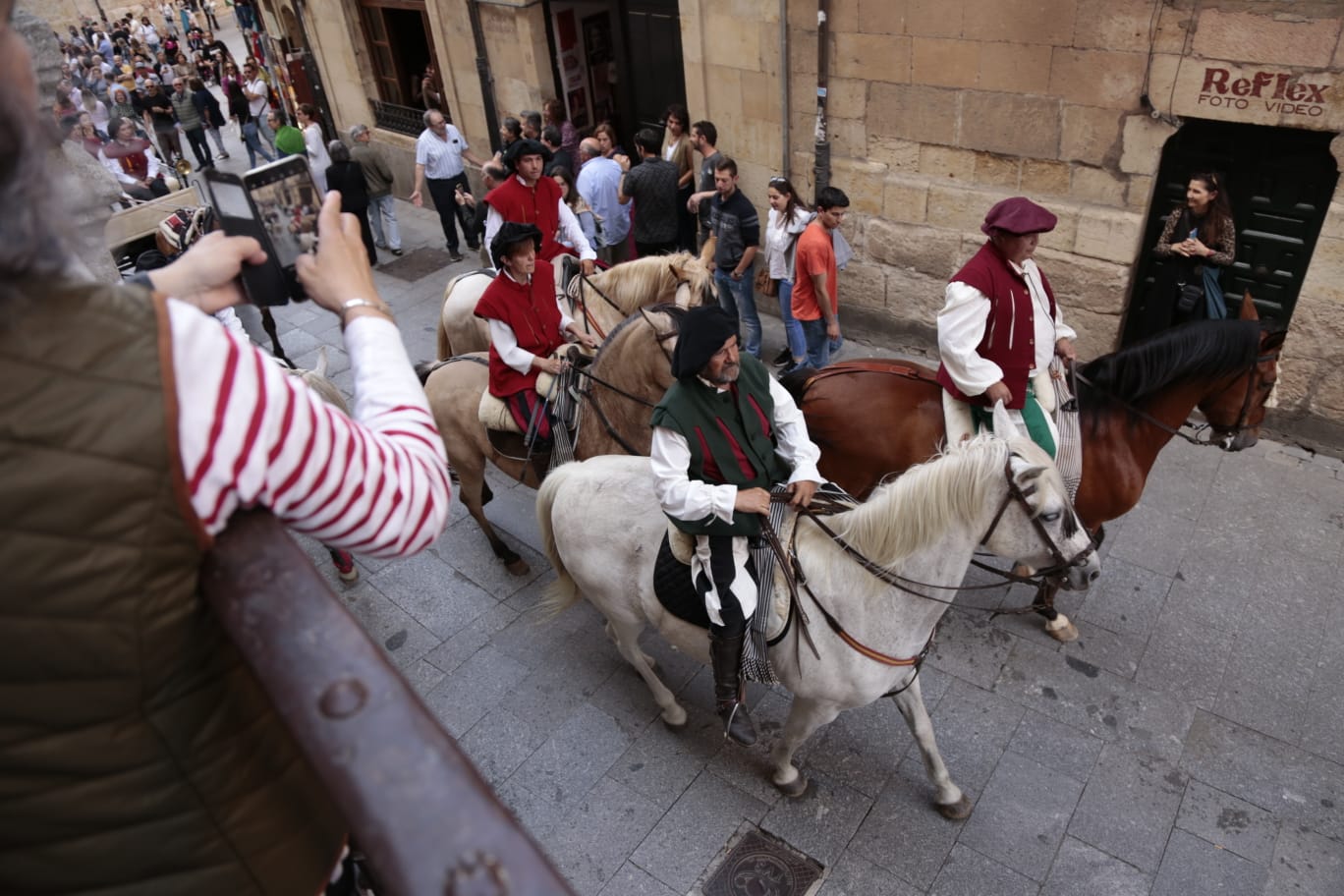 Salamanca se llena de personajes históricos en la tercera edición del Festival Siglo de Oro