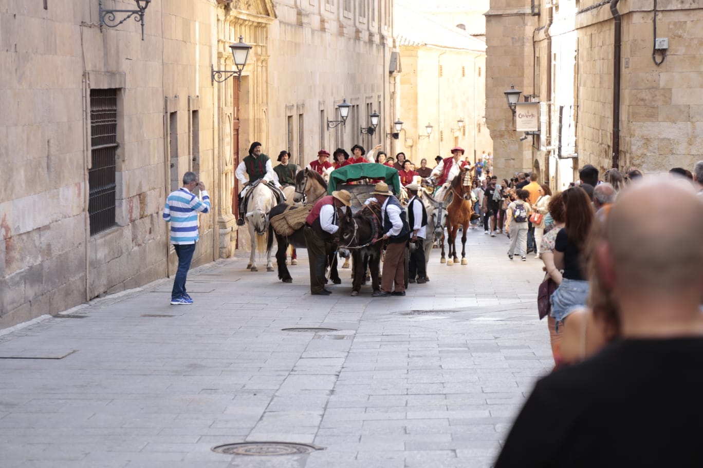 Salamanca se llena de personajes históricos en la tercera edición del Festival Siglo de Oro