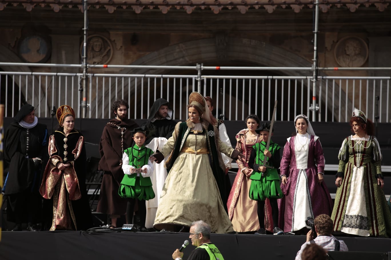 Salamanca se llena de personajes históricos en la tercera edición del Festival Siglo de Oro