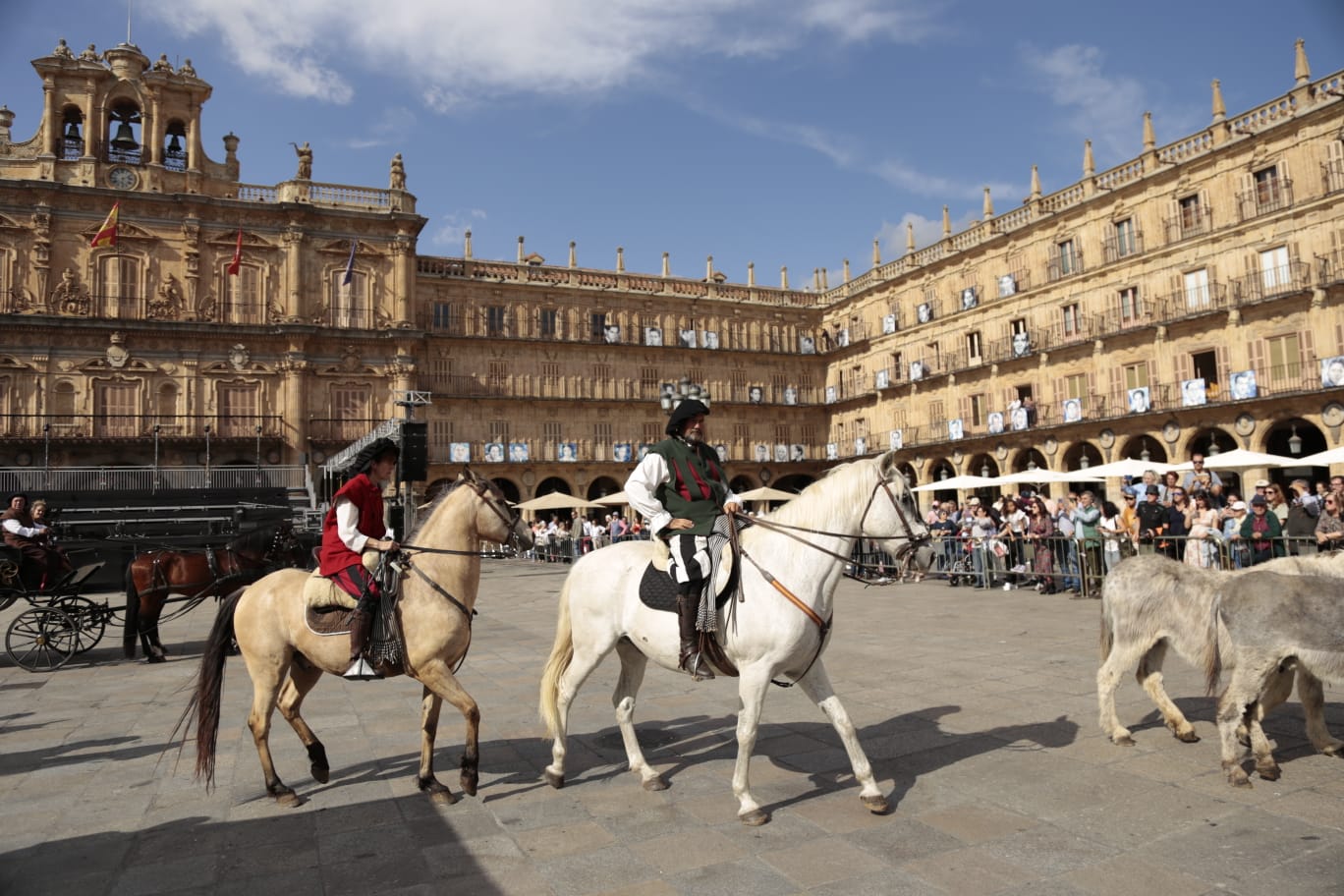 Salamanca se llena de personajes históricos en la tercera edición del Festival Siglo de Oro