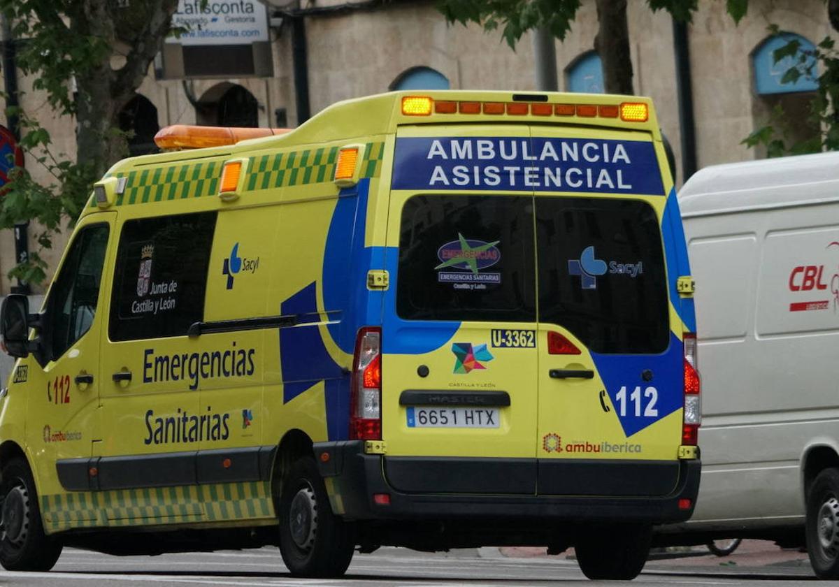 El accidente laboral ha ocurrido en Castellanos de Moriscos.