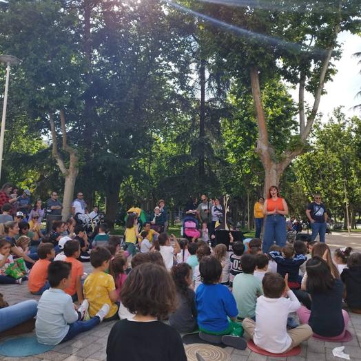 Actividad en el Parque de la Alamedilla.