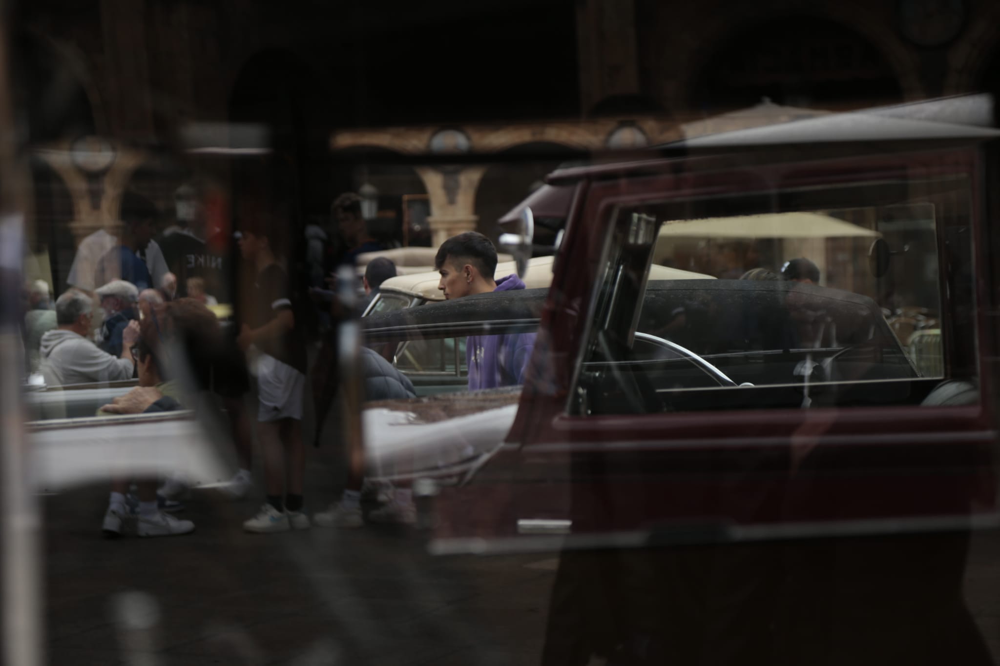 Los coches de la 25º edición del Rally Protagonistas llegan a Salamanca