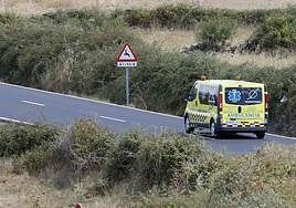 Imagen de archivo de una ambulancia.