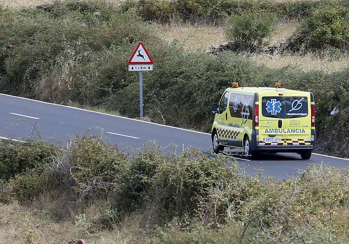 Imagen de archivo de una ambulancia.