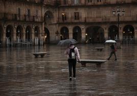Salamanca estará en alerta amarilla por lluvias y tormentas desde primera hora de la tarde