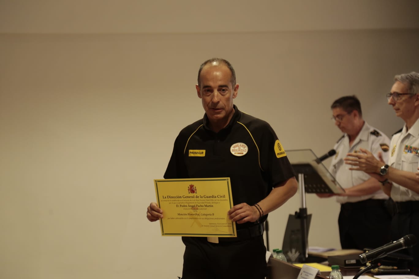 Reconocimiento a la labor de la Seguridad Privada