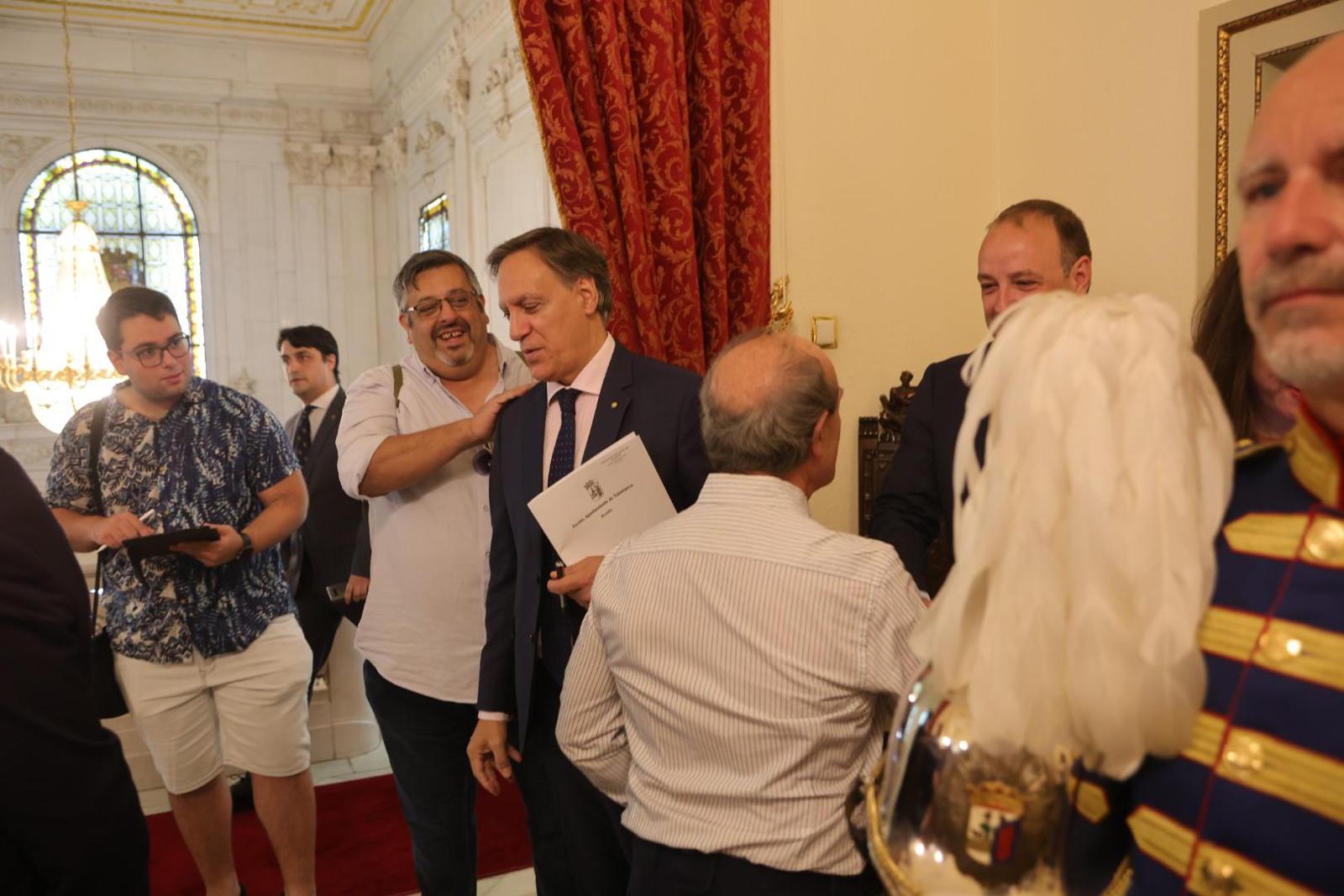 Carlos García Carbayo ya es alcalde de Salamanca