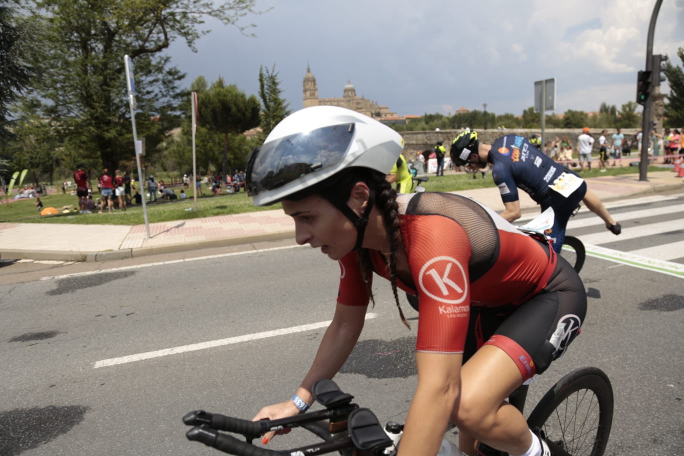 Casi 1.000 participantes en el Campeonato de España de Triatlón y Aquabike MD Salamanca 2023