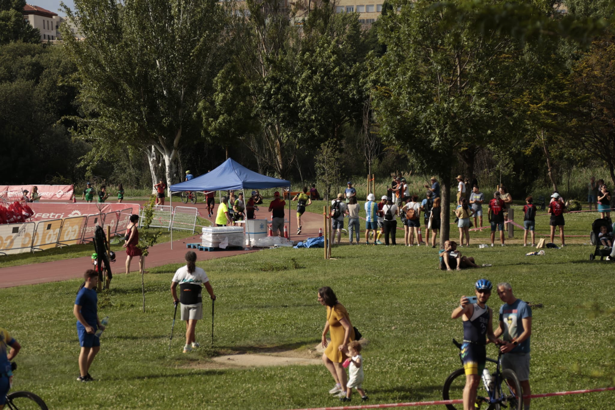 Casi 1.000 participantes en el Campeonato de España de Triatlón y Aquabike MD Salamanca 2023