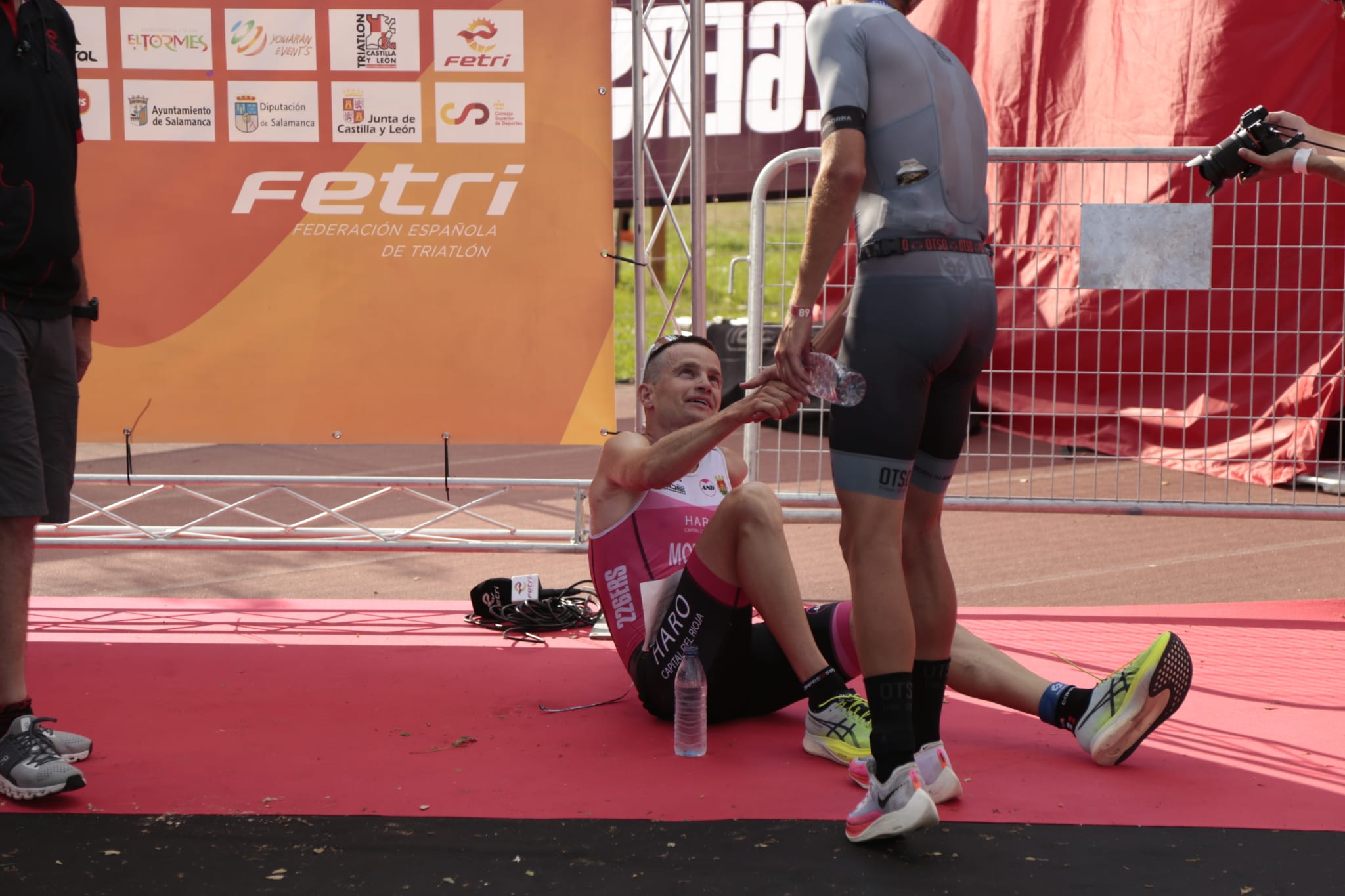 Casi 1.000 participantes en el Campeonato de España de Triatlón y Aquabike MD Salamanca 2023