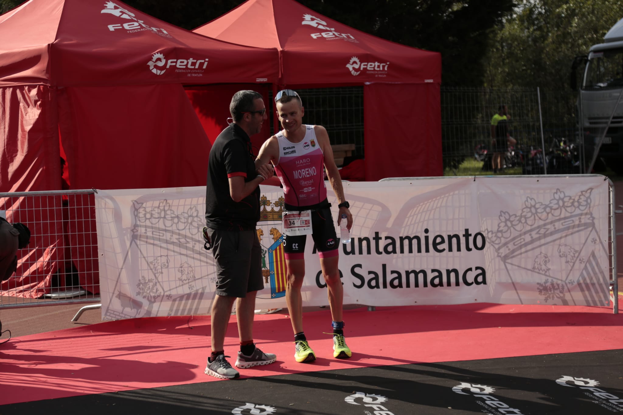 Casi 1.000 participantes en el Campeonato de España de Triatlón y Aquabike MD Salamanca 2023