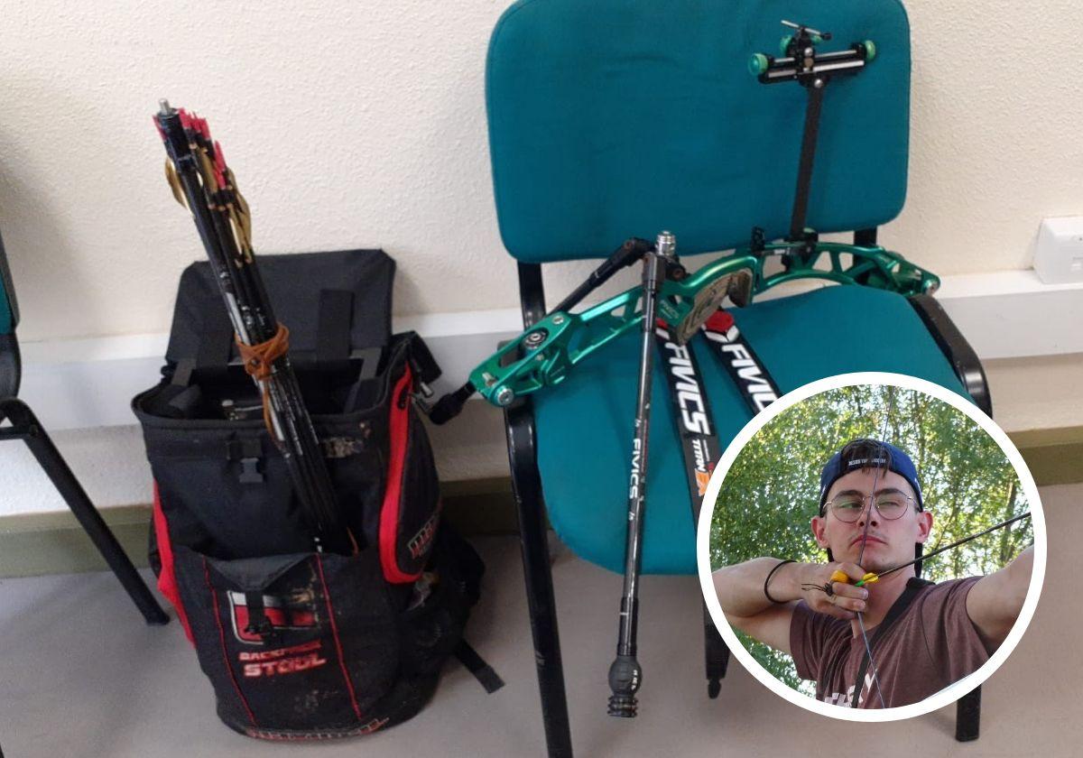 La Policía recupera gran parte del material deportivo robado al tirador Carlos Iglesias