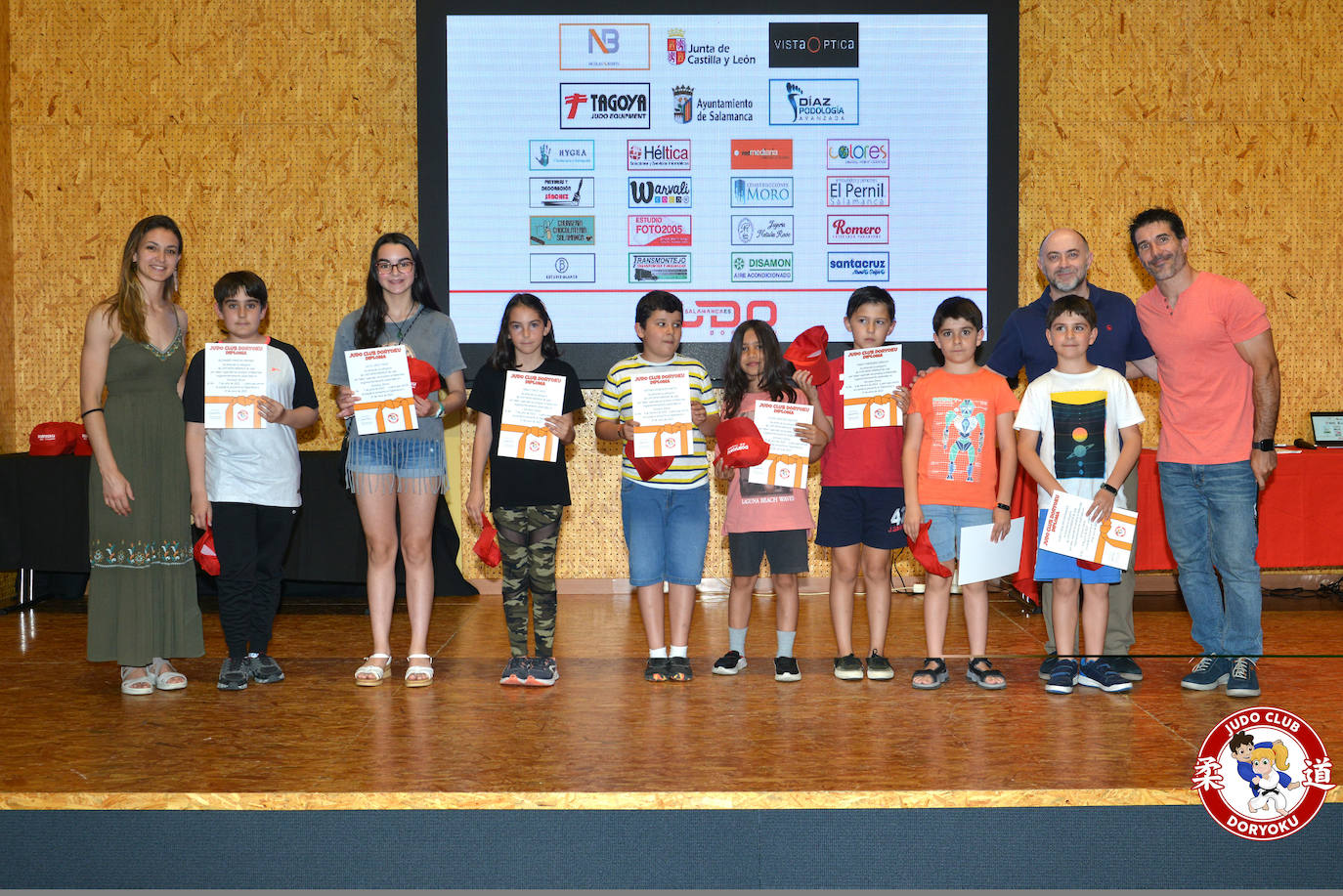 Fin de curso del Judo Club Doryoku