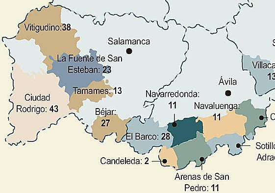 El jabalí y el riesgo de tuberculosis ponen en jaque a 144 municipios de Salamanca