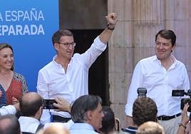 Feijóo visita Salamanca antes de la campaña electoral