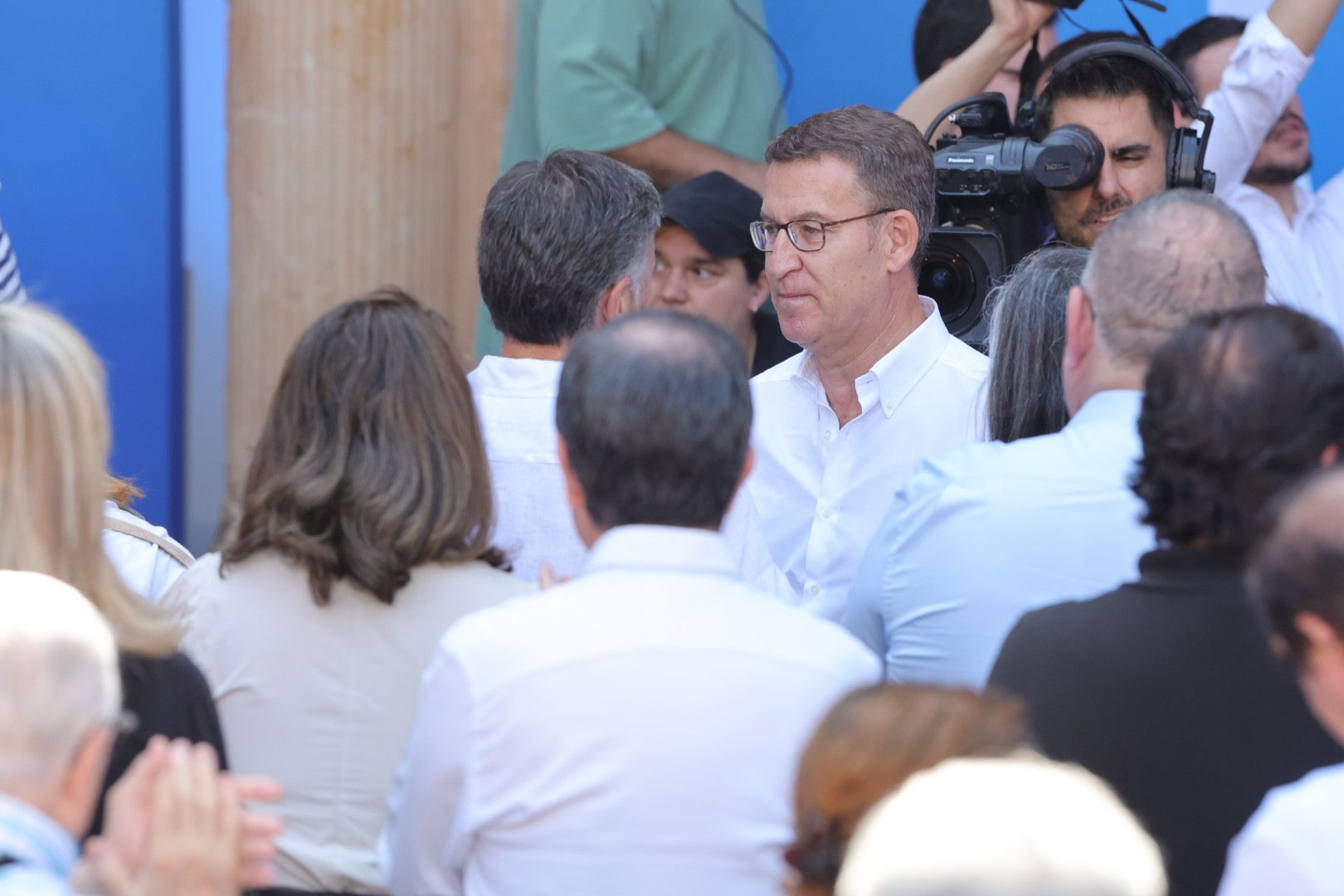 Feijóo visita Salamanca antes de la campaña electoral