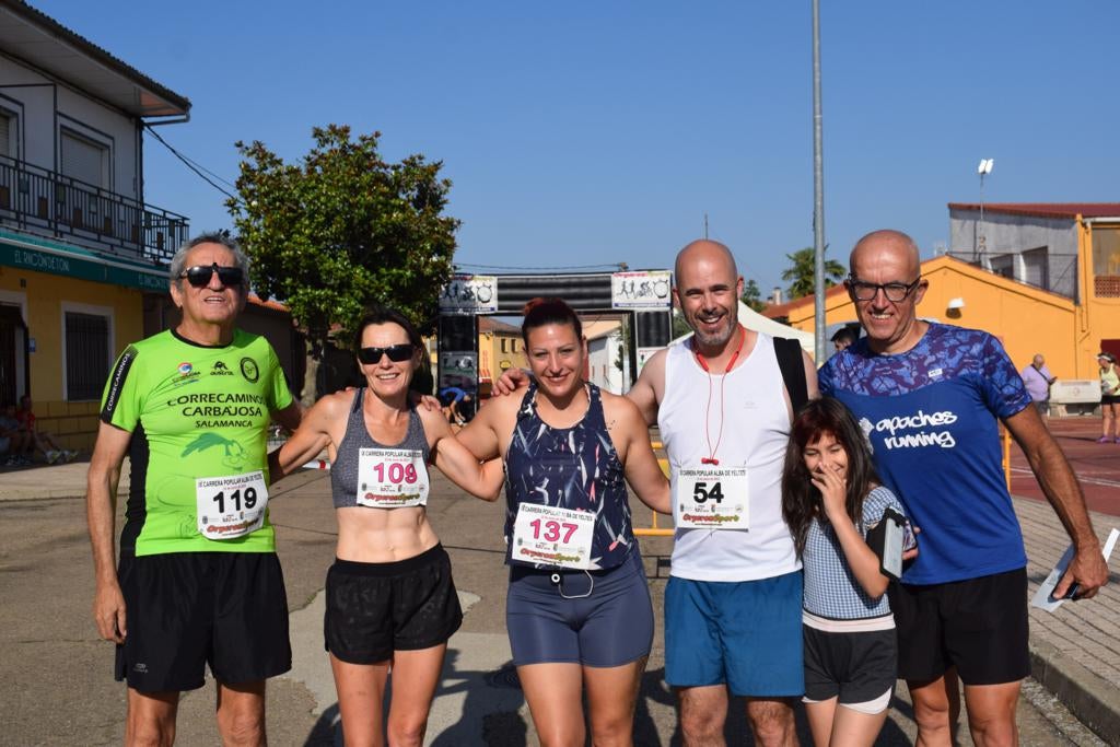 Un centenar de corredores en la IX Carrera Popular Alba de Yeltes