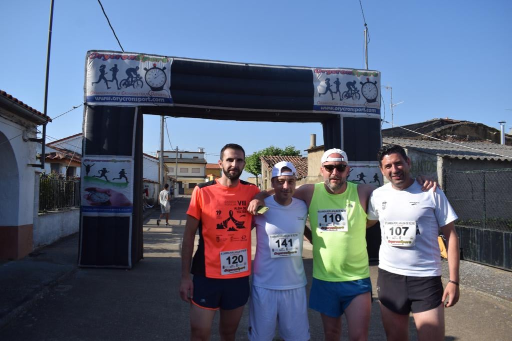 Un centenar de corredores en la IX Carrera Popular Alba de Yeltes