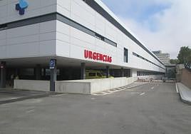 Imagen de archivo de las urgencias del Hospital de Salamanca.