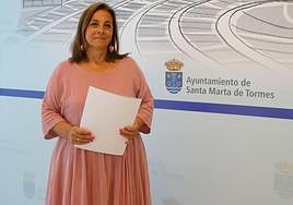 La concejala de Bienestar Social, Mari Cruz Gacho.