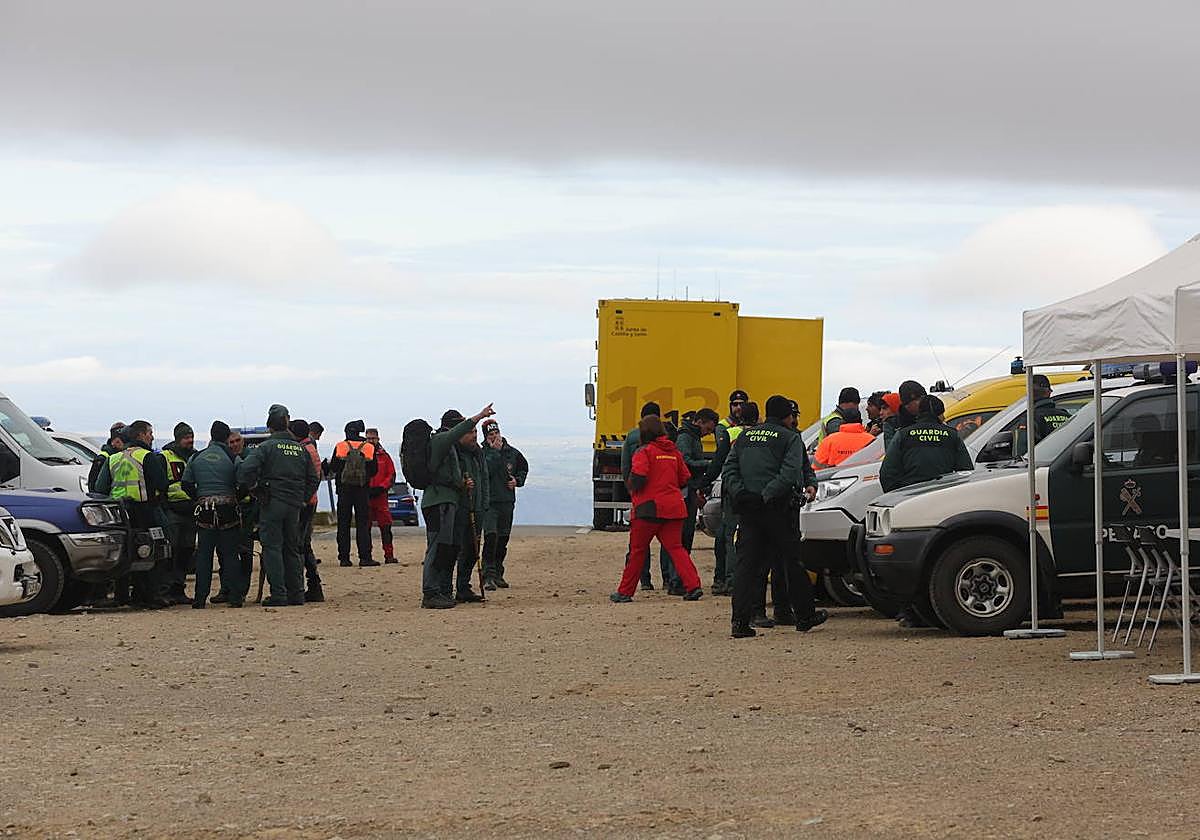 Operativa de búsqueda para el montañero desaparecido en Béjar.