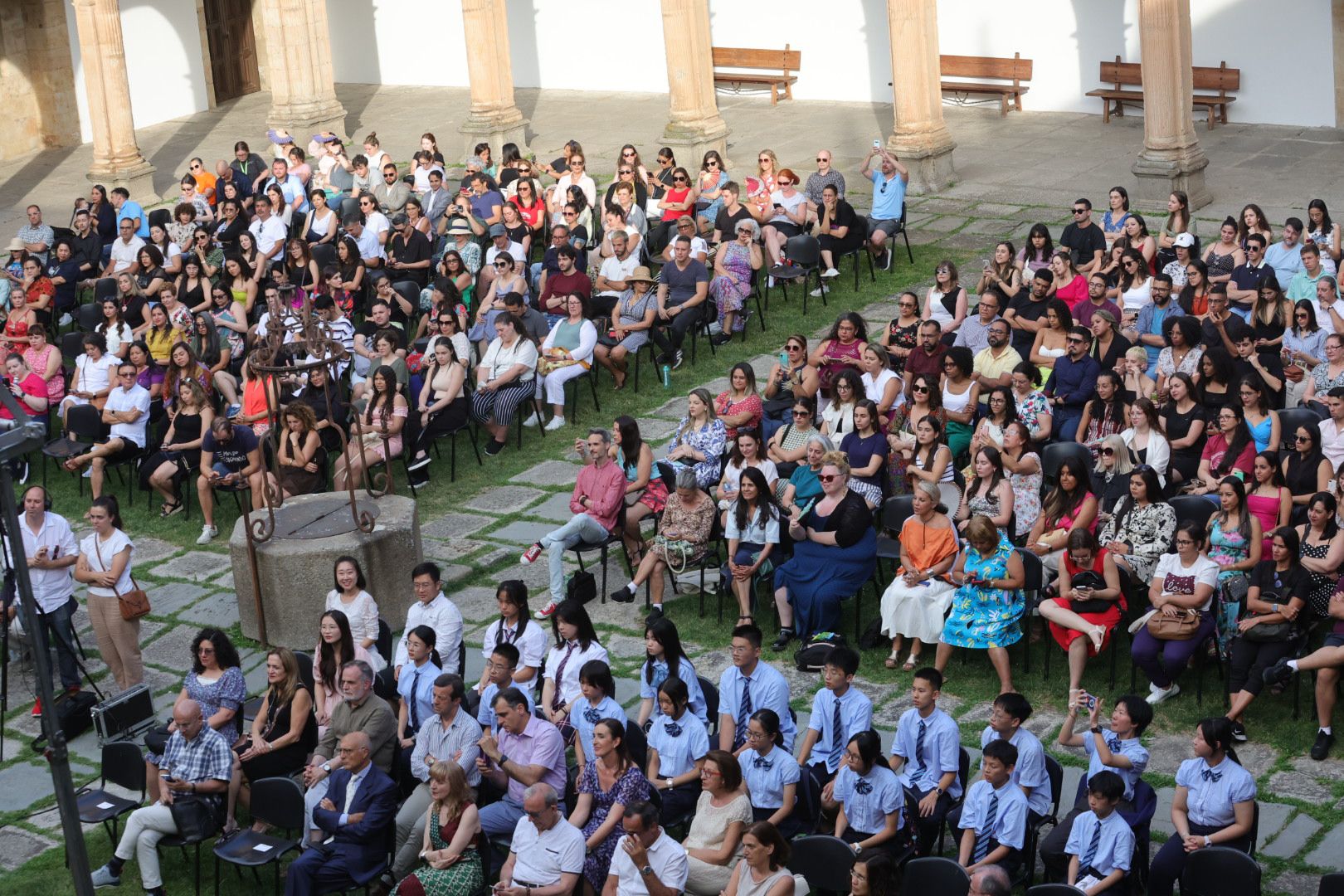 Luis García Montero, director del Instituto Cervantes, en la inauguración de los Cursos de Verano de la Usal