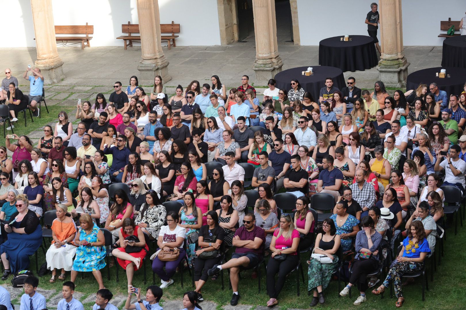 Luis García Montero, director del Instituto Cervantes, en la inauguración de los Cursos de Verano de la Usal